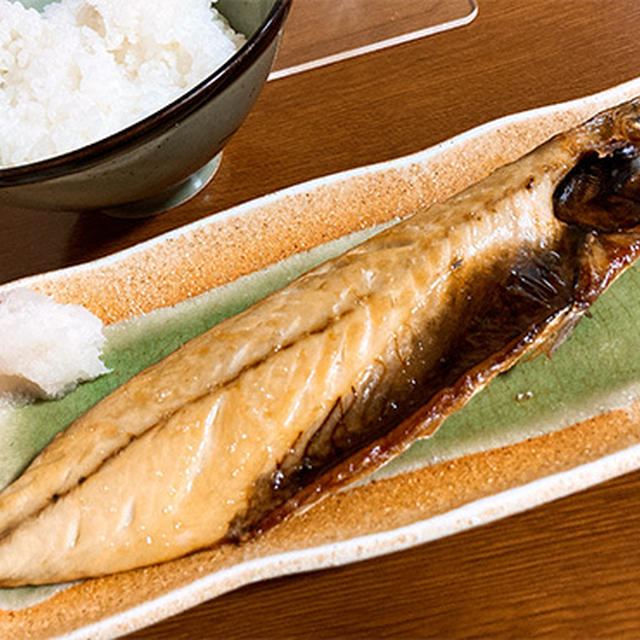 鯖の塩焼き定食