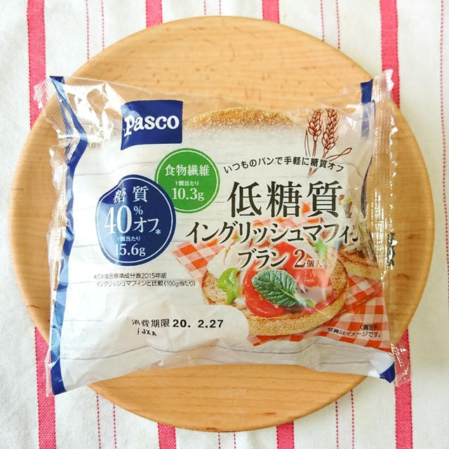 ＊低糖質イングリッシュマフィンブラン＊