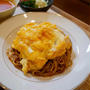 オムカレーパスタ、昨日の晩ごはん#私のごはん