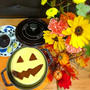 ストウブプリンとハロウィンフラワー
