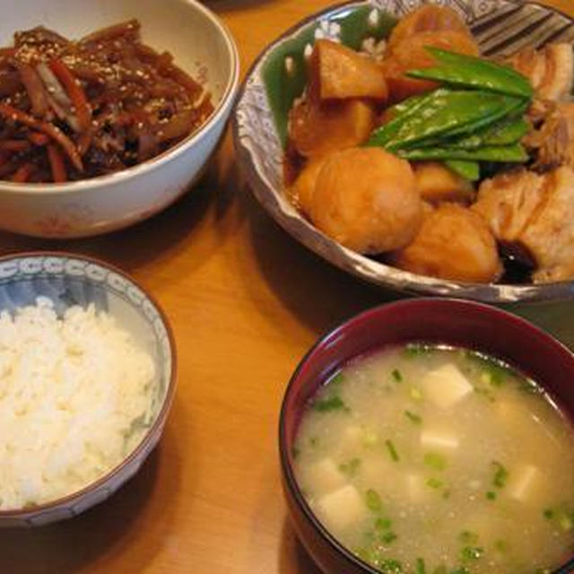 ３月の晩ご飯　✿～和風　その１～　✿