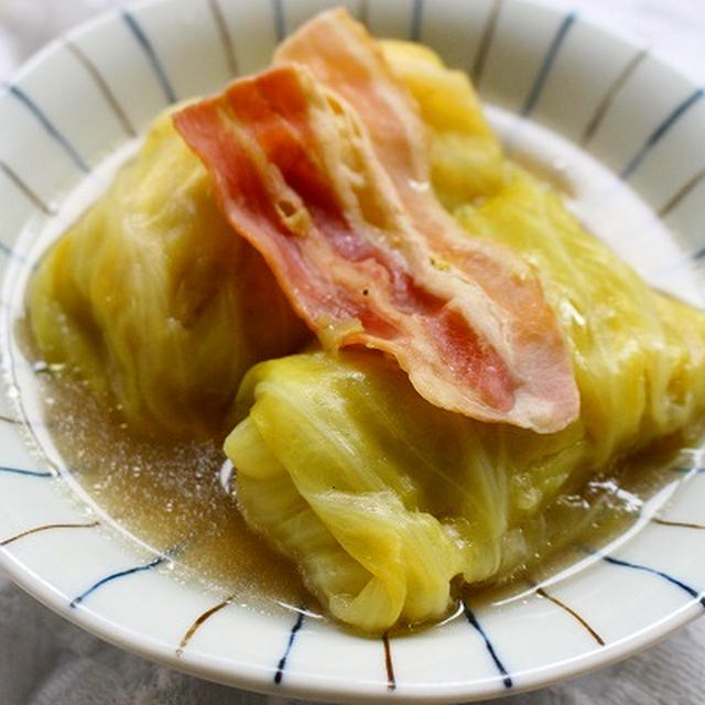 ロールキャベツ　オムライス　