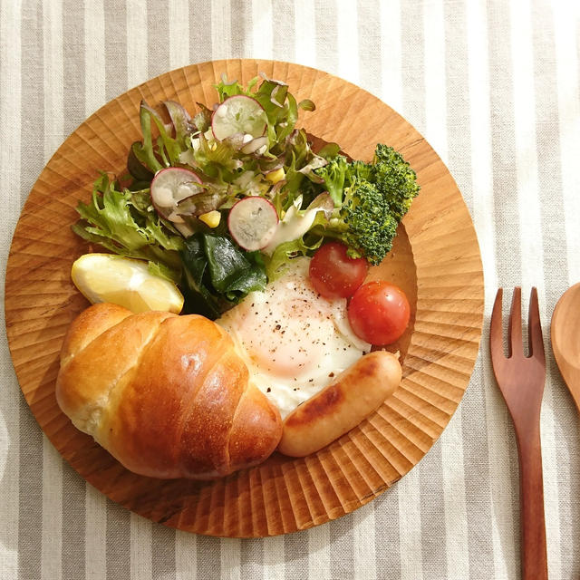 ＊新入り器で朝ごはん＊