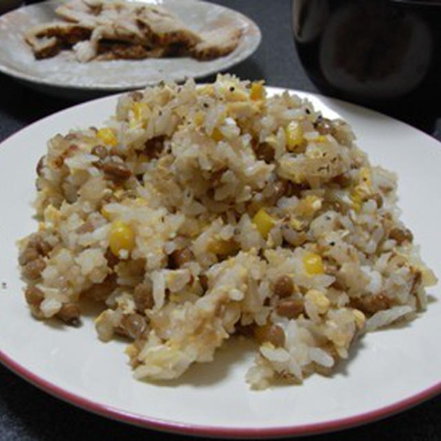 納豆チャーハン