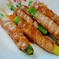 アスパラの肉巻き、焼肉のタレで美味しく♪