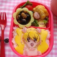 プリキュアピーチ？のお弁当