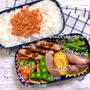 イカを食べて肝機能強化！自家製冷凍食品で主人弁当【イカと厚揚げピリ辛みそ煮】