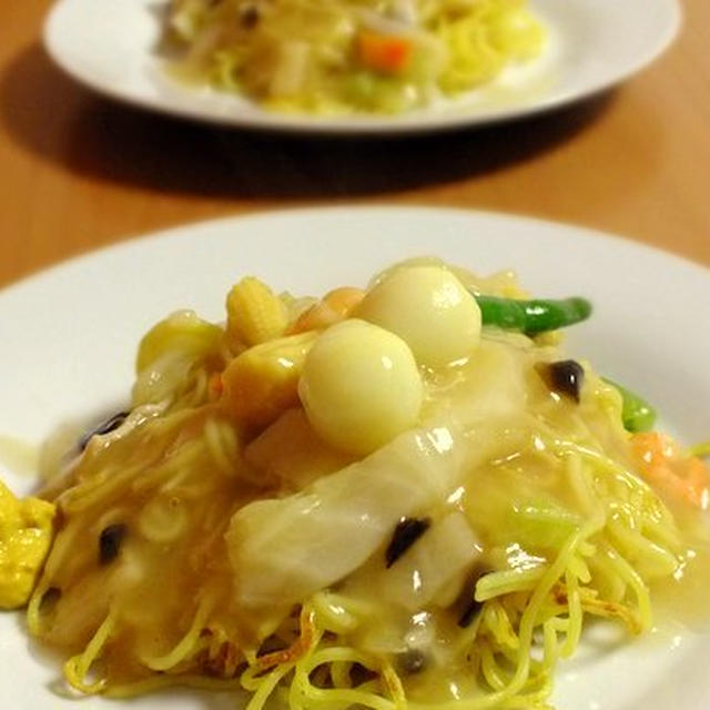 あんかけ焼きそばの話