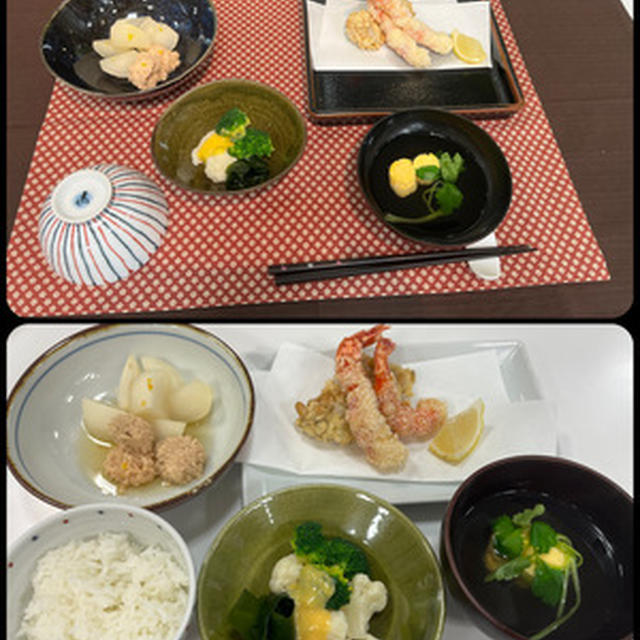 ベターホーム３回目「和食の上級技術」