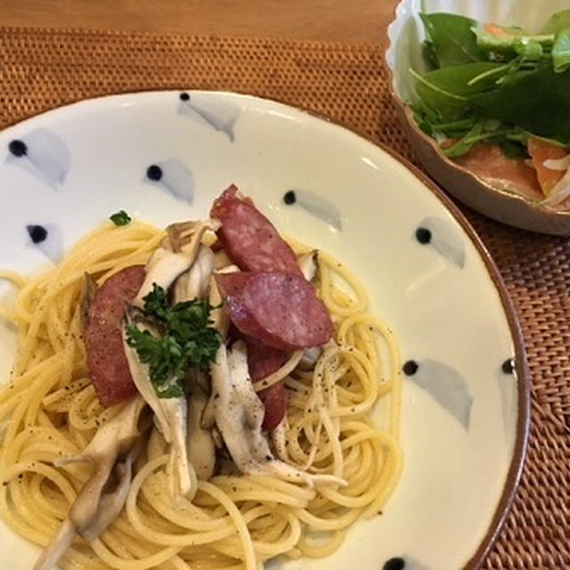 しめじのパスタ