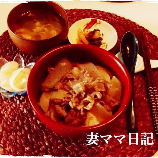 ランチは牛丼・麻婆丼♪ Beef Bowl