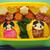 ひなまつりのキャラおにぎり弁当