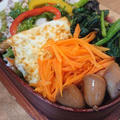 豚肉のサラダ弁当と京都の筍