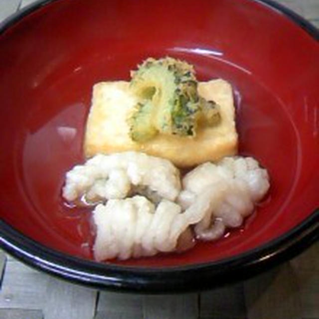 鱧と豆腐の揚げだし