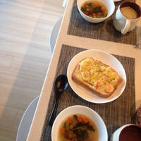 ポテサラチーズトースト♪