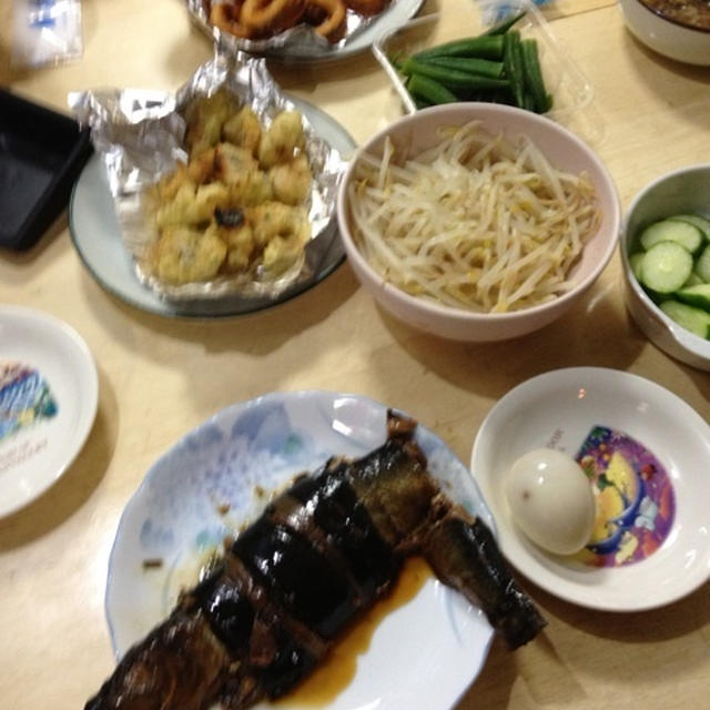 子持ちにしんの昆布巻きで晩酌