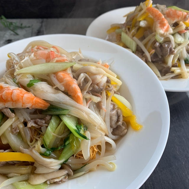 【お休みお昼ご飯】財布に優しい皿うどん★よっとも★神奈川県医師会から★クスッと笑った家族の話