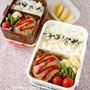 【今日のおべんと】チーズハンバーグ弁当