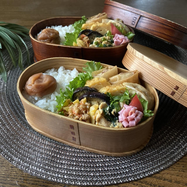 お弁当（春巻き他）