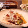 昼カフェ☆蒸し鶏のポン酢ジュレランチ（レシピあり）
