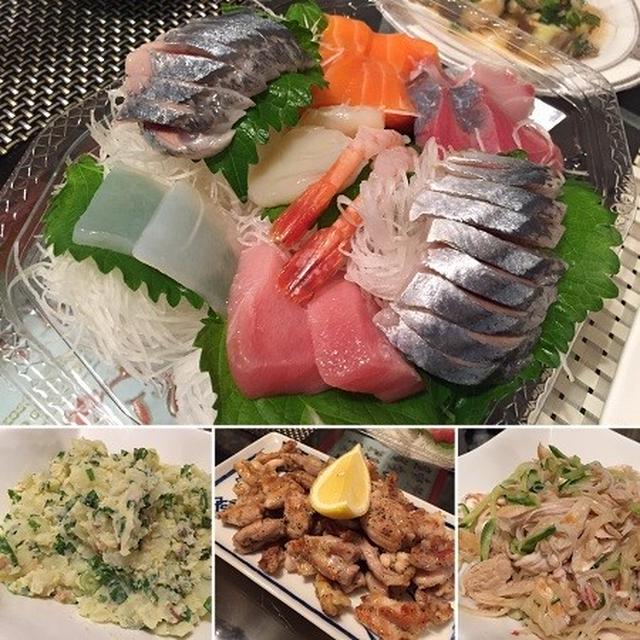 若旦那が来た日の晩御飯