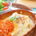 ２種類の食感が楽しめる鶏胸肉のチーズ焼きトマトオニオンソース添え by アップルミントさん
