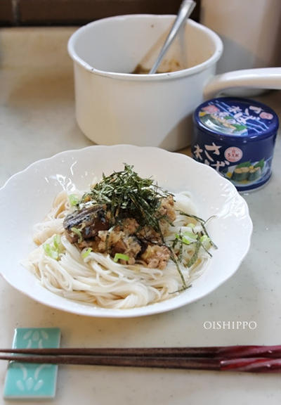 さば缶おろし麺 by おいしっぽさん | レシピブログ - 料理ブログ ...