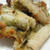 穴子のフリット　Grongo fritto　と リースリング