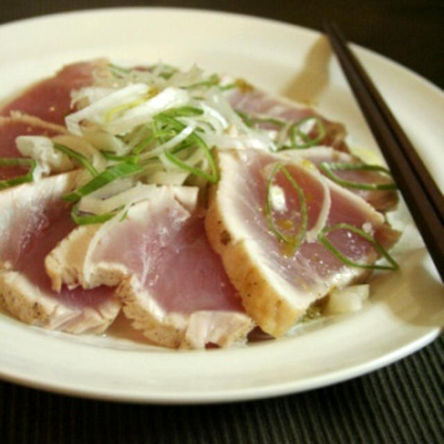 鮪の簡単タタキ風