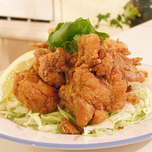 チャイニーズ風から揚げ　アメリカ人好みの味付けが人気　Chinese Fried chicken