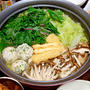 鶏団子鍋だよ。