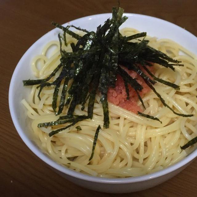 【おひとり様ごはん】そうめんに続きパスタも☆麺を茹でたら盛り付けるだけの簡単タラコスパゲティ