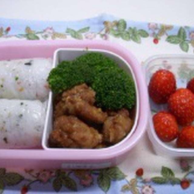 幼稚園最後のお弁当