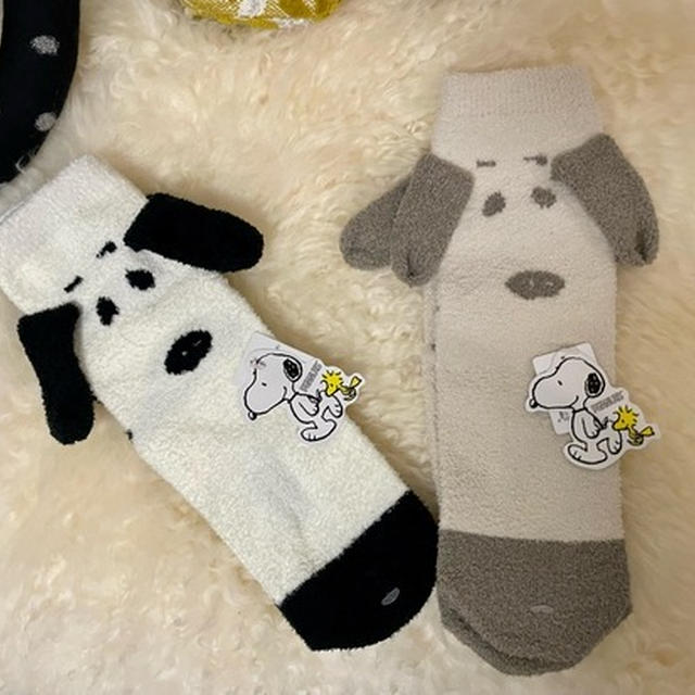 （再投稿）スヌーピーのポカポカソックスと、楽天マラソンのお買い物