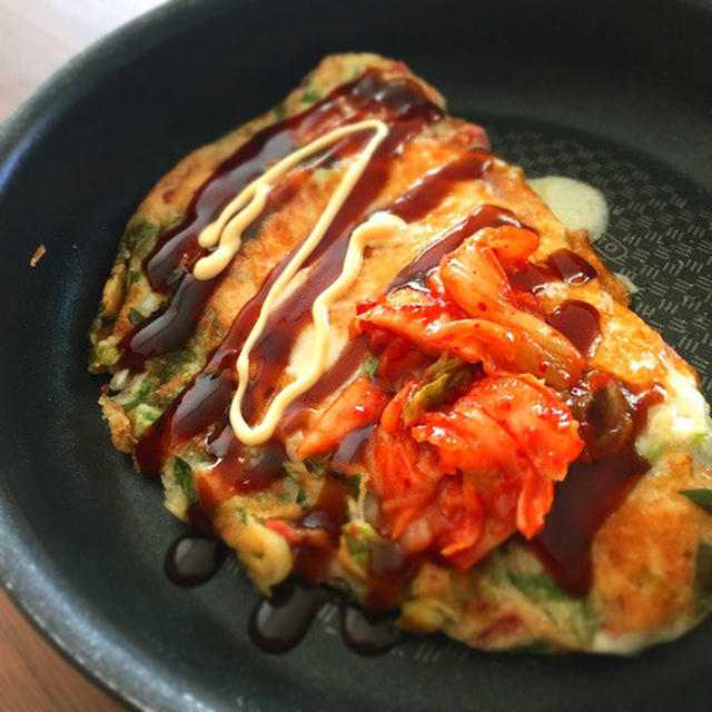 低糖質♡キムチーズお好み焼き＊大阪旅行と奪い愛
