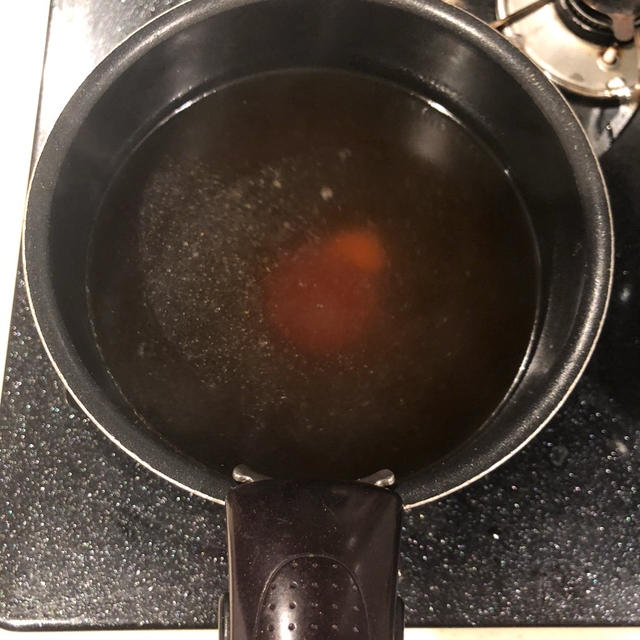 朝ごはんは冷麺です！