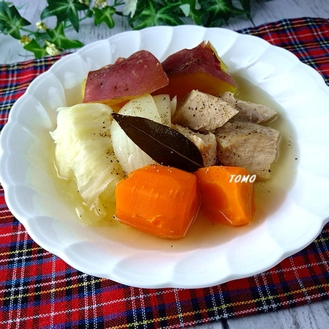 スパイスアンバサダー♪圧力鍋で簡単！さつま芋と鶏肉のポトフ