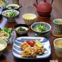 鶏の唐揚げ と ちょこちょこ簡単おかず。