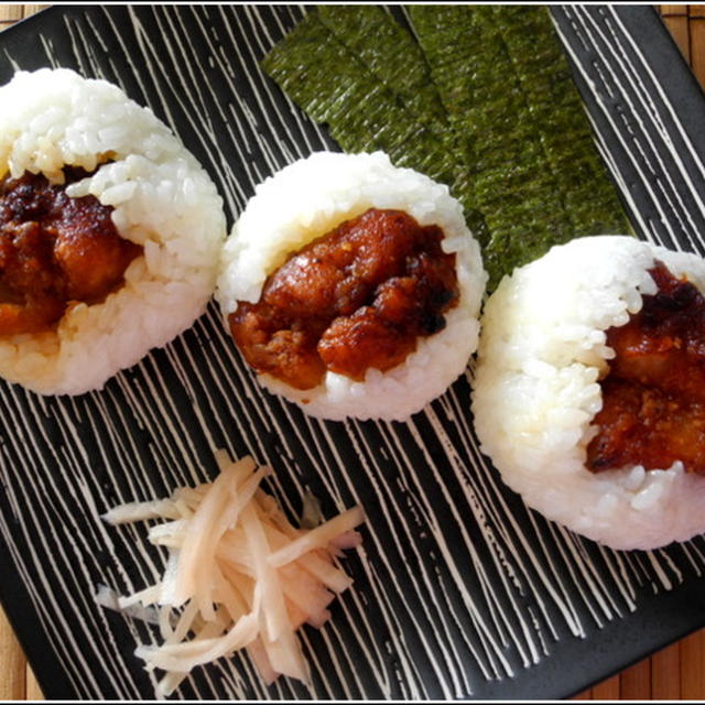 から揚げのおにぎり＊＊