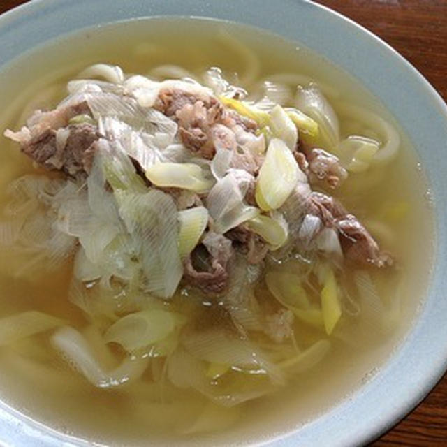 朝日屋の松坂牛で「肉うどん」