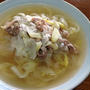 朝日屋の松坂牛で「肉うどん」