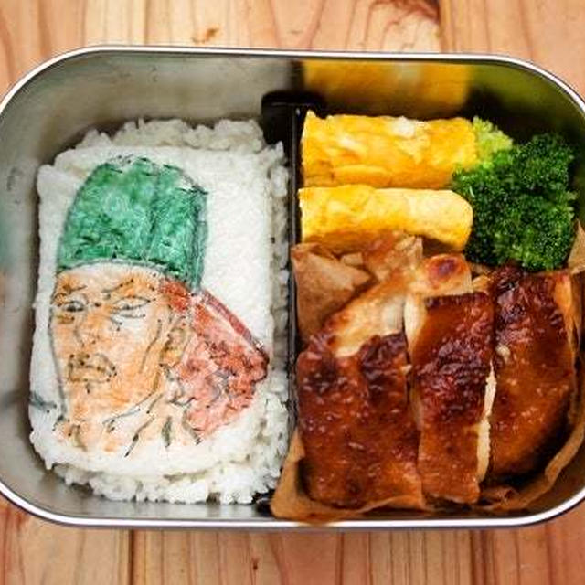 オブアートで高3息子のお弁当！「ジョジョの奇妙な冒険 オインゴ」