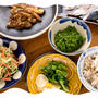 げそ炒め定食