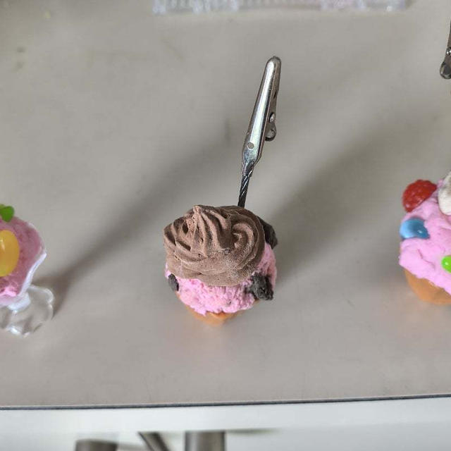 ねんどでパフェのミニチュアを作りました!