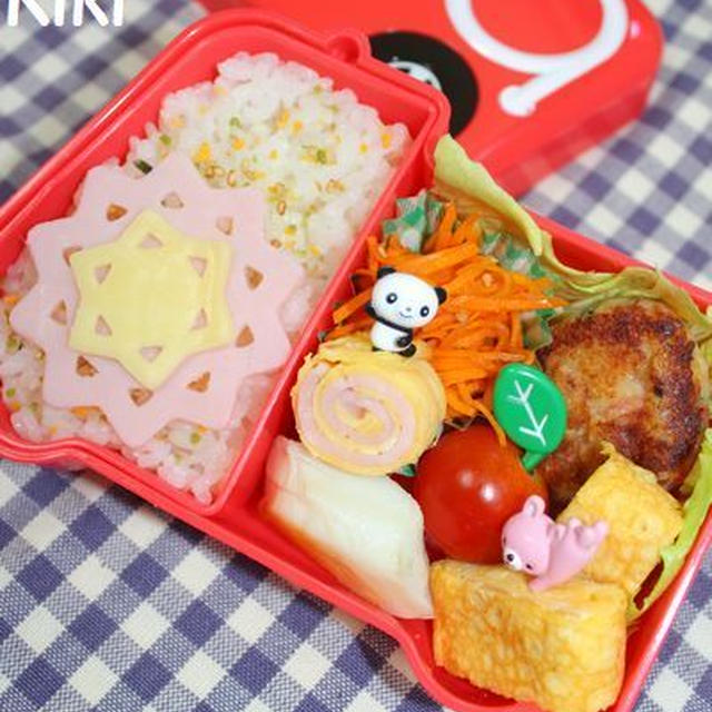 キャラ弁**レースなお弁当