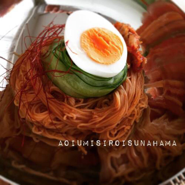 レシピあり＊そうめんで作るピビン麺