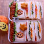 ハロウィンサンドイッチ弁当