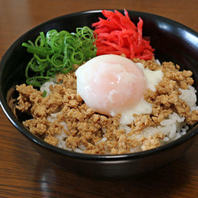 久しぶりに「鶏そぼろ」を作ってみた