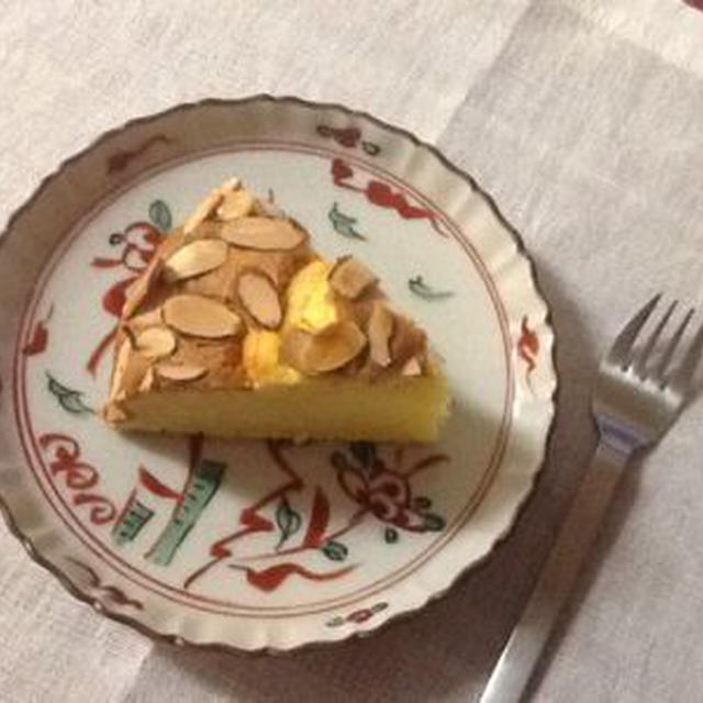卵と生クリームのシンプルな焼き菓子