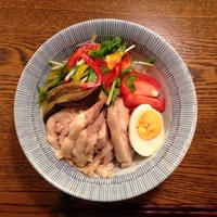 カオマンガイ風に、冷やし中華始めました♡【アレンジ冷やし中華モニター参加中】